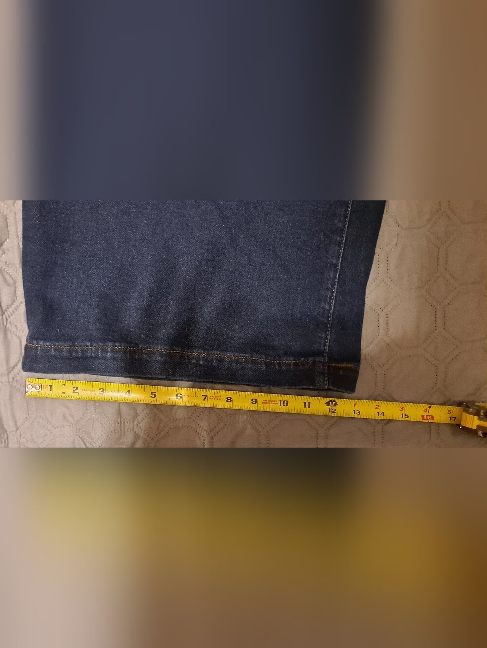Lane Bryant Women's Wide Leg Jeans - Dark Blue Sz 20 - Picture 3 of 8